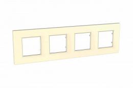 Изображение продукта Рамка 4-постовая Schneider Electric Unica Quadro 